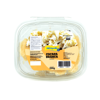 Cocada Branca em Pedaços 200g 