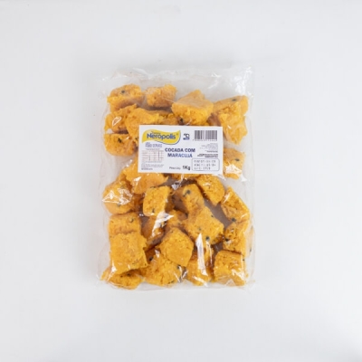 Cocada com Maracujá em Pedaços 1kg