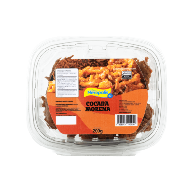 Cocada Morena em Pedaços 200g