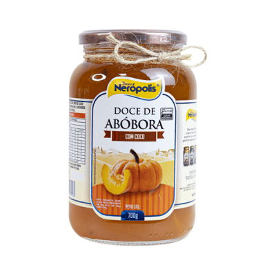 Doce de Abóbora com Coco 700g