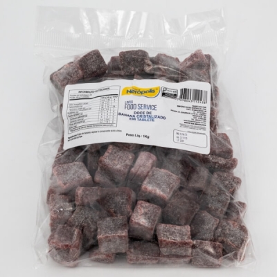 Doce de Banana Cristalizada 1kg