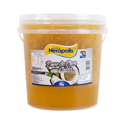 Doce de Coco em Calda 5kg