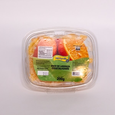 Doce de Laranja Cristalizada 200g