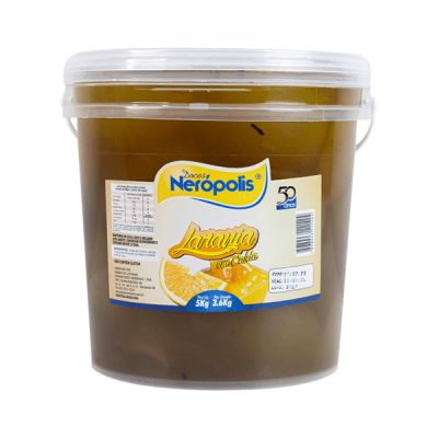 Doce de Laranja em Calda 5kg